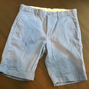 Boys Size 12 Crewcuts Light Blue Flat Front Shorts